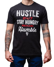 Hustle 24/7 - Black T Shirt