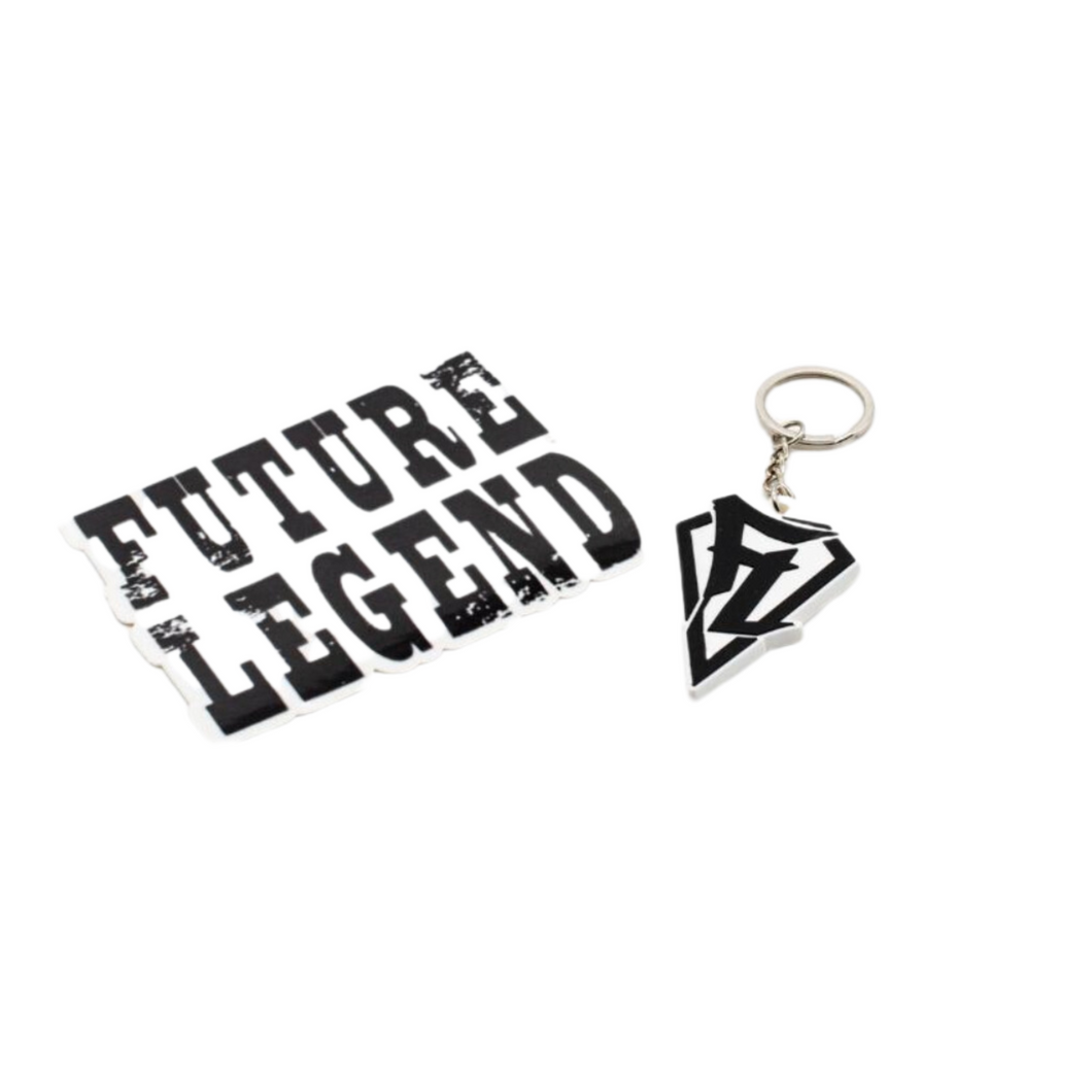 Future Legend Keychain & Sticker