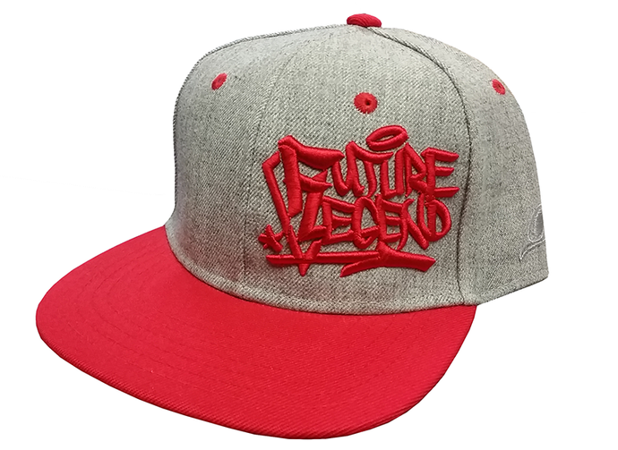 Snapback - Gray/Red